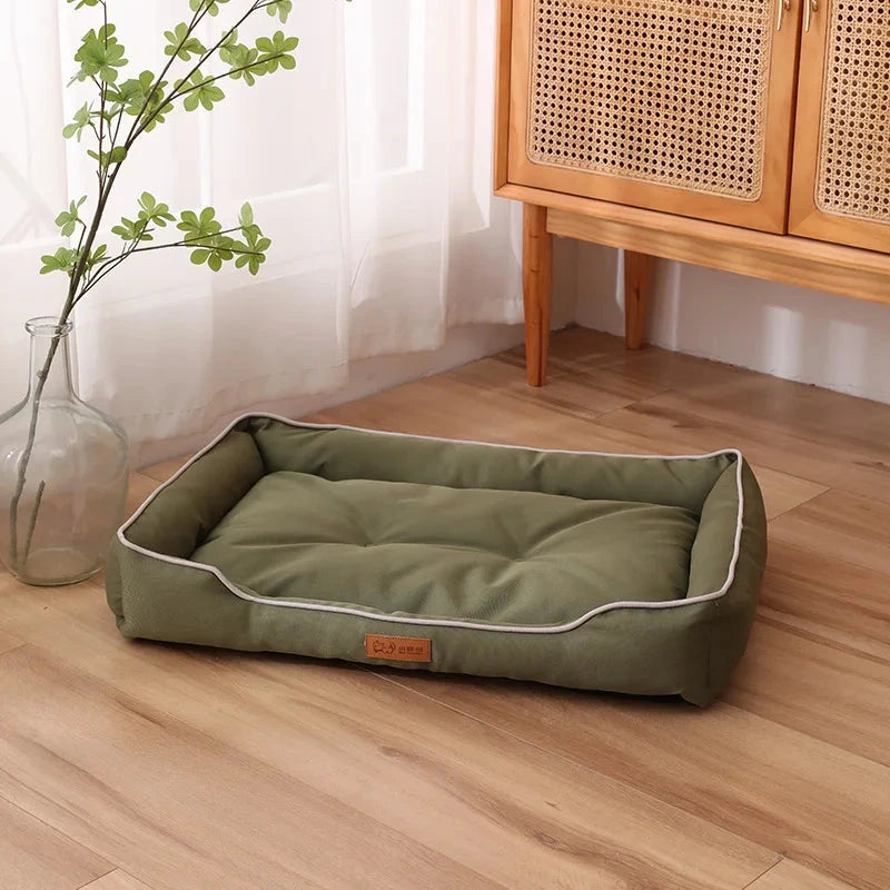 Large Dog Bed Waterproof Dog Bed for Big Dogs Summer Cooling Cat Bed Soft Sleeping Pet Mat All Seasons Puppy Mat for Chihuahua Manwatstore
