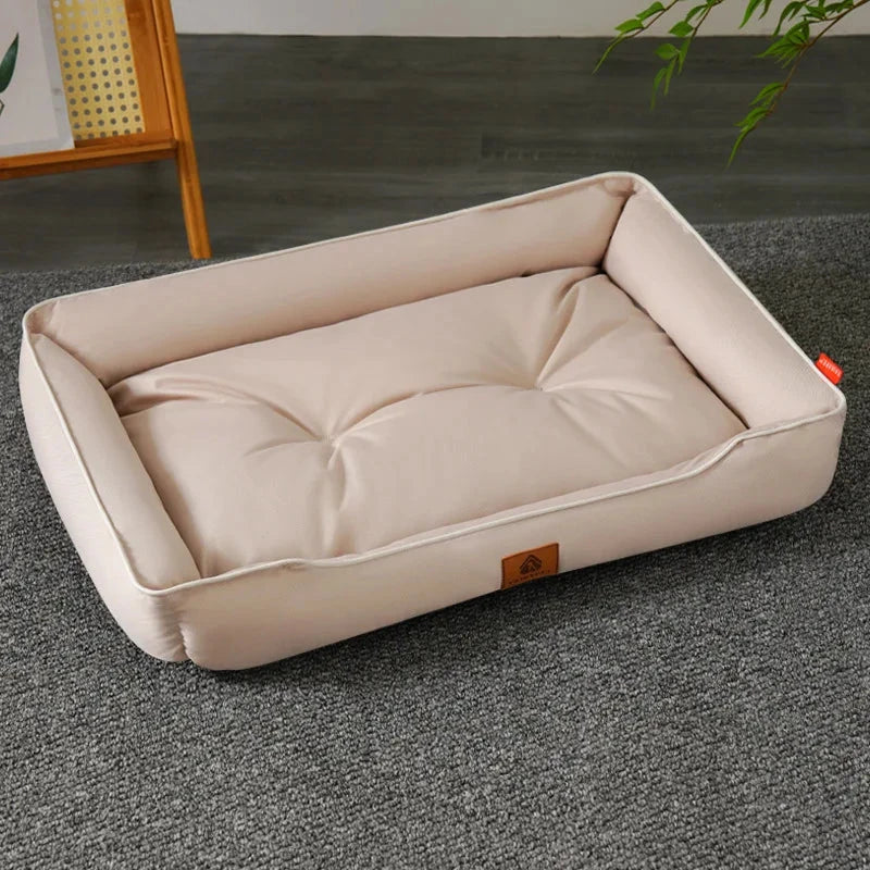 Large Dog Bed Waterproof Dog Bed for Big Dogs Summer Cooling Cat Bed Soft Sleeping Pet Mat All Seasons Puppy Mat for Chihuahua Manwatstore