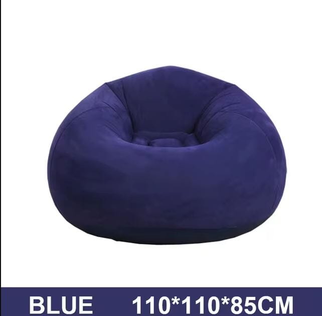 Large Inflatable Sofa Chairs | PVC Lounger Seat | Bean Bag Couch for Living Room Inflatable Lounger Chair Manwatstore