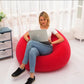 Large Inflatable Sofa Chairs | PVC Lounger Seat | Bean Bag Couch for Living Room Inflatable Lounger Chair Manwatstore