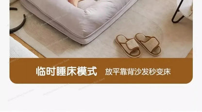 Lazy Bean Bag Sofa Bed – Folding Tatami Floor Couch (Single &amp; Double Size) | Multi-Position Lounge Chair for Living Room, Balcony &amp; Bedroom | Space-Saving Floor Furniture Manwatstore