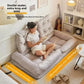 Lazy Bean Bag Sofa Bed – Folding Tatami Floor Couch (Single & Double Size) | Multi-Position Lounge Chair for Living Room, Balcony & Bedroom | Space-Saving Floor Furniture Manwatstore