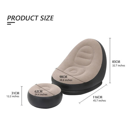 Lazy BeanBag Sofas Cover Chair No Filler Lounger Seat Bean Bag Pouf Puff Couch Tatami Living Room High Quality Inflatable Bed Manwatstore