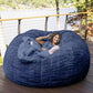 Lazy Sofa Bean Bag Chair Foam Furniture Bean Bag 0 Manwatstore