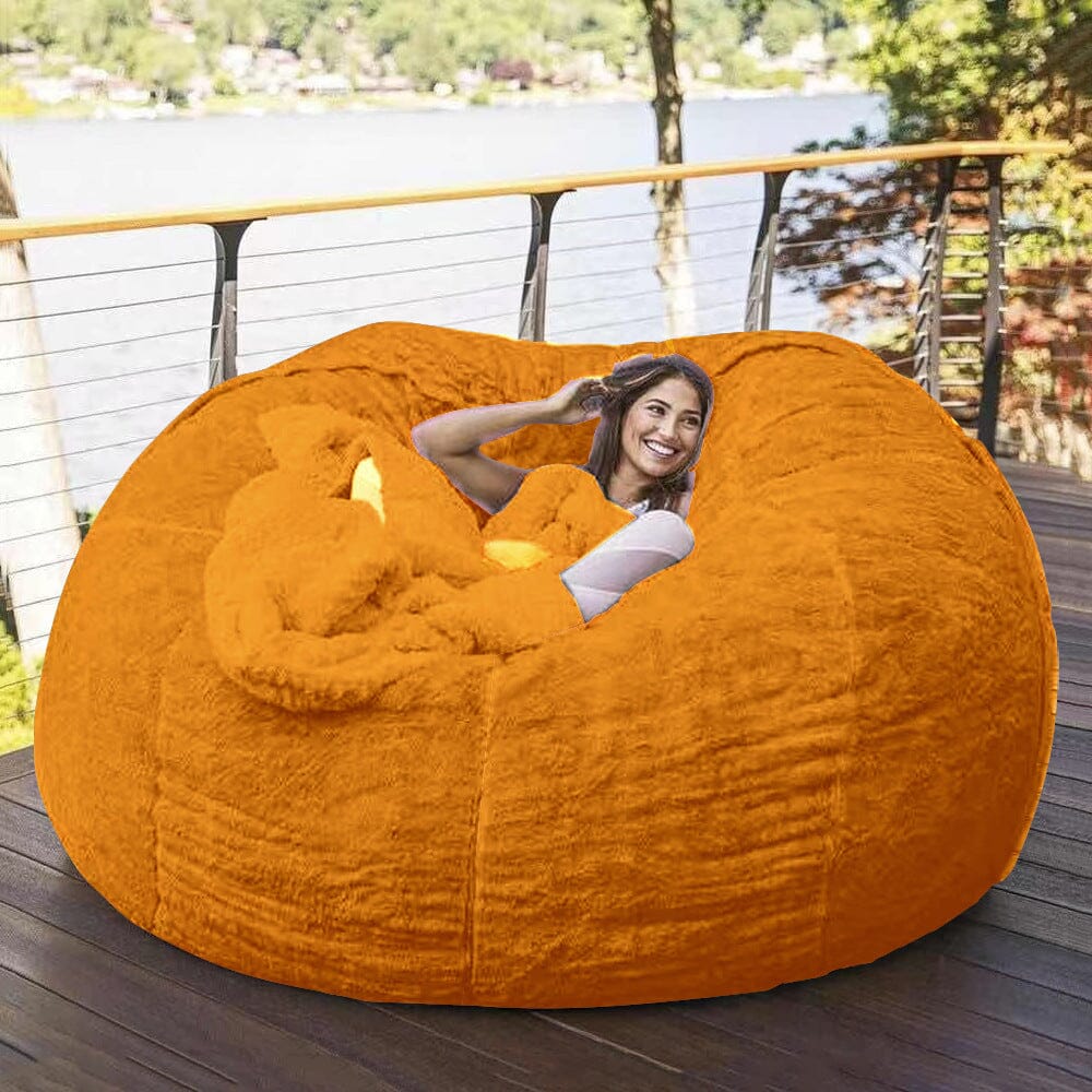 Lazy Sofa Bean Bag Chair Foam Furniture Bean Bag 0 Manwatstore