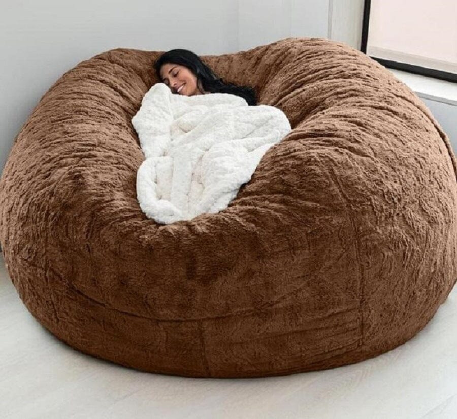 Lazy Sofa Bean Bag Chair Foam Furniture Bean Bag 0 Manwatstore