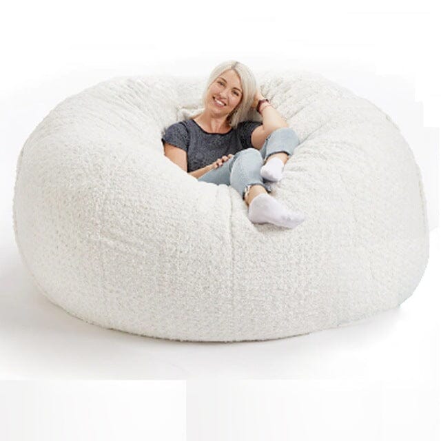 Lazy Sofa Bean Bag Chair Foam Furniture Bean Bag 0 Manwatstore