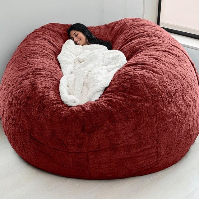 Lazy Sofa Bean Bag Chair Foam Furniture Bean Bag 0 Manwatstore