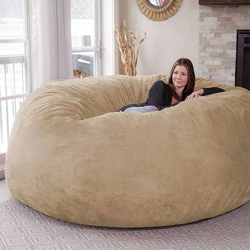 Lazy Sofa Oversized 7FT Bean Bag Chair Bean Bag Chair 0 Manwatstore