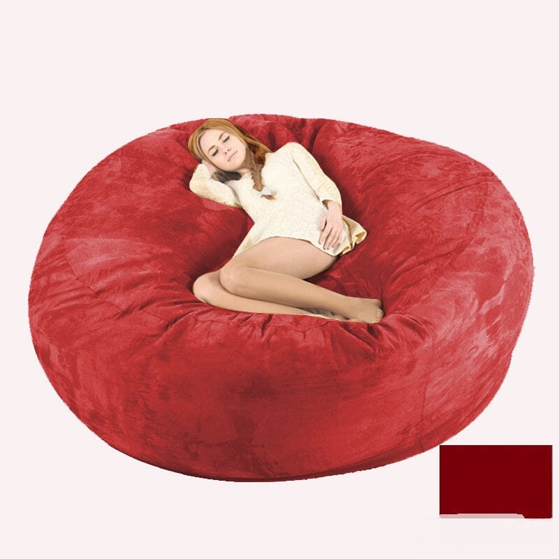Lazy Sofa Oversized 7FT Bean Bag Chair Bean Bag Chair 0 Manwatstore