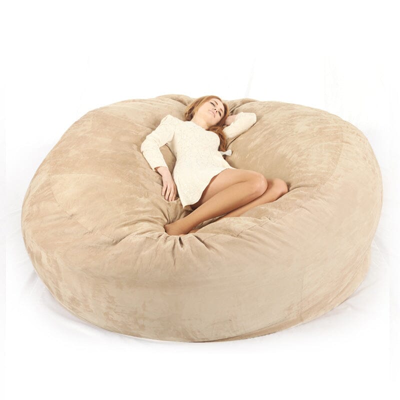 Lazy Sofa Oversized 7FT Bean Bag Chair Bean Bag Chair 0 Manwatstore