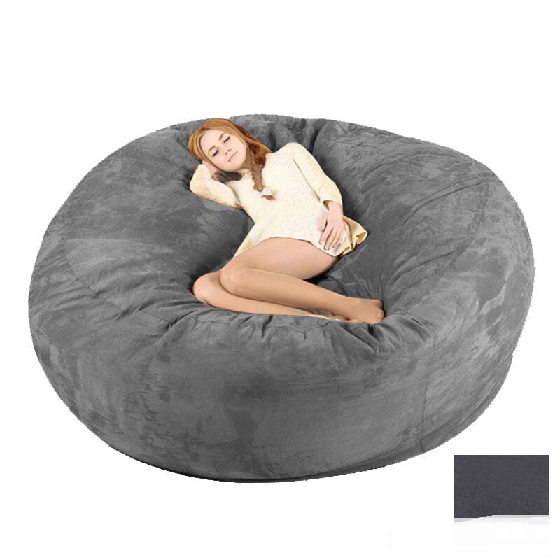 Lazy Sofa Oversized 7FT Bean Bag Chair Bean Bag Chair 0 Manwatstore
