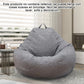 Lazy Sofas Cover Chairs Without Filler Adults Bean Bag Chair Couch Living Room Bedroom Home Tatami Lounger Seat Manwatstore