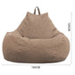 Lazy Sofas Cover Chairs Without Filler Adults Bean Bag Chair Couch Living Room Bedroom Home Tatami Lounger Seat Manwatstore