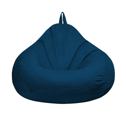 Lazy Sofas Cover Chairs Without Filler Adults Bean Bag Chair Couch Living Room Bedroom Home Tatami Lounger Seat Manwatstore