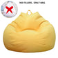 Lazy Sofas Cover Chairs Without Filler Adults Bean Bag Chair Couch Living Room Bedroom Home Tatami Lounger Seat Manwatstore