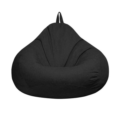 Lazy Sofas Cover Chairs Without Filler Adults Bean Bag Chair Couch Living Room Bedroom Home Tatami Lounger Seat Manwatstore