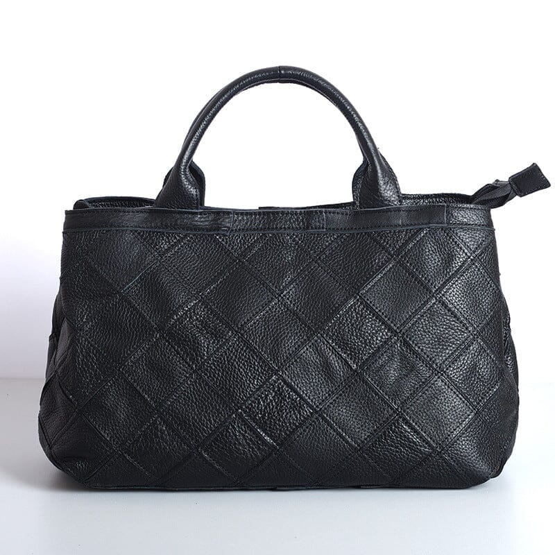 Leather top layer cowhide handbags 0 Manwatstore