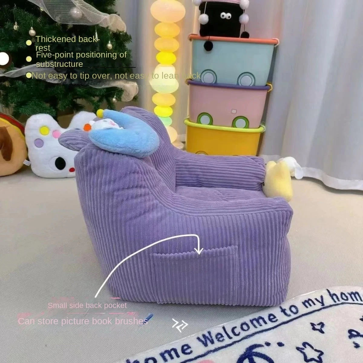 Lil’ LOUNGR™- Viral Bean Bag for Toddlers Furniture Accessories Manwatstore