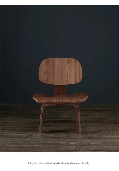 Living Room Chairs Nordic Solid Wood Leisure Chair Creative Simple Modern Designer Single Sofa Chair Aircraft Shell Chair Manwatstore