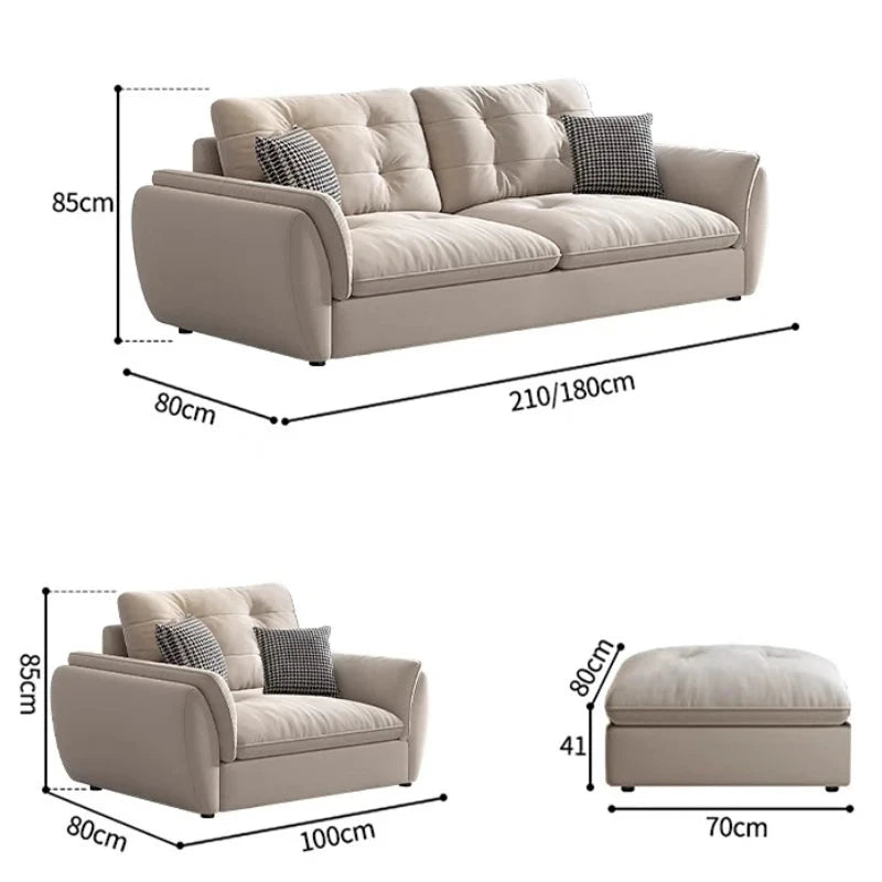 Lounge Floor Sofa Comfortable Adults Design Office Modern Sofa Living Room Relaxing Muebles Para El Hogar House Accessories Manwatstore