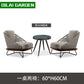Lounge Terrace Sofa 3 Person Balcony Outdoor Sofa Garden Single Muebles De Jardin De Exterior Outdoor Patio Furniture Manwatstore