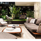 Lounge Terrace Sofa 3 Person Balcony Outdoor Sofa Garden Single Muebles De Jardin De Exterior Outdoor Patio Furniture Manwatstore