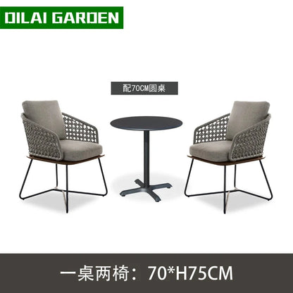 Lounge Terrace Sofa 3 Person Balcony Outdoor Sofa Garden Single Muebles De Jardin De Exterior Outdoor Patio Furniture Manwatstore