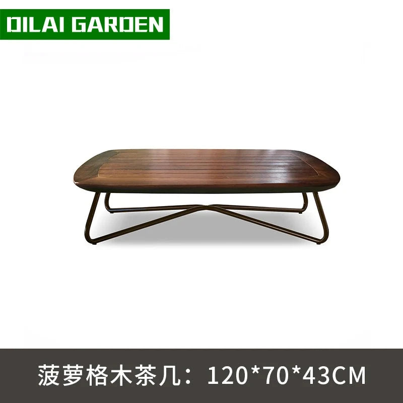 Lounge Terrace Sofa 3 Person Balcony Outdoor Sofa Garden Single Muebles De Jardin De Exterior Outdoor Patio Furniture Manwatstore