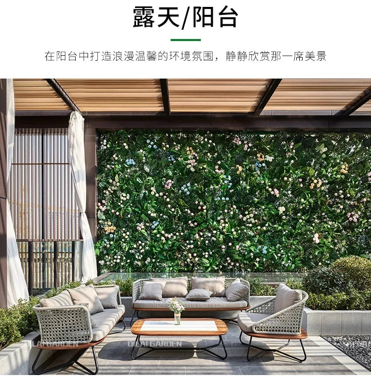 Lounge Terrace Sofa 3 Person Balcony Outdoor Sofa Garden Single Muebles De Jardin De Exterior Outdoor Patio Furniture Manwatstore