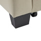 LuxeComfort 2-Seater Convertible Sofa Bed with Cup Holders Manwatstore