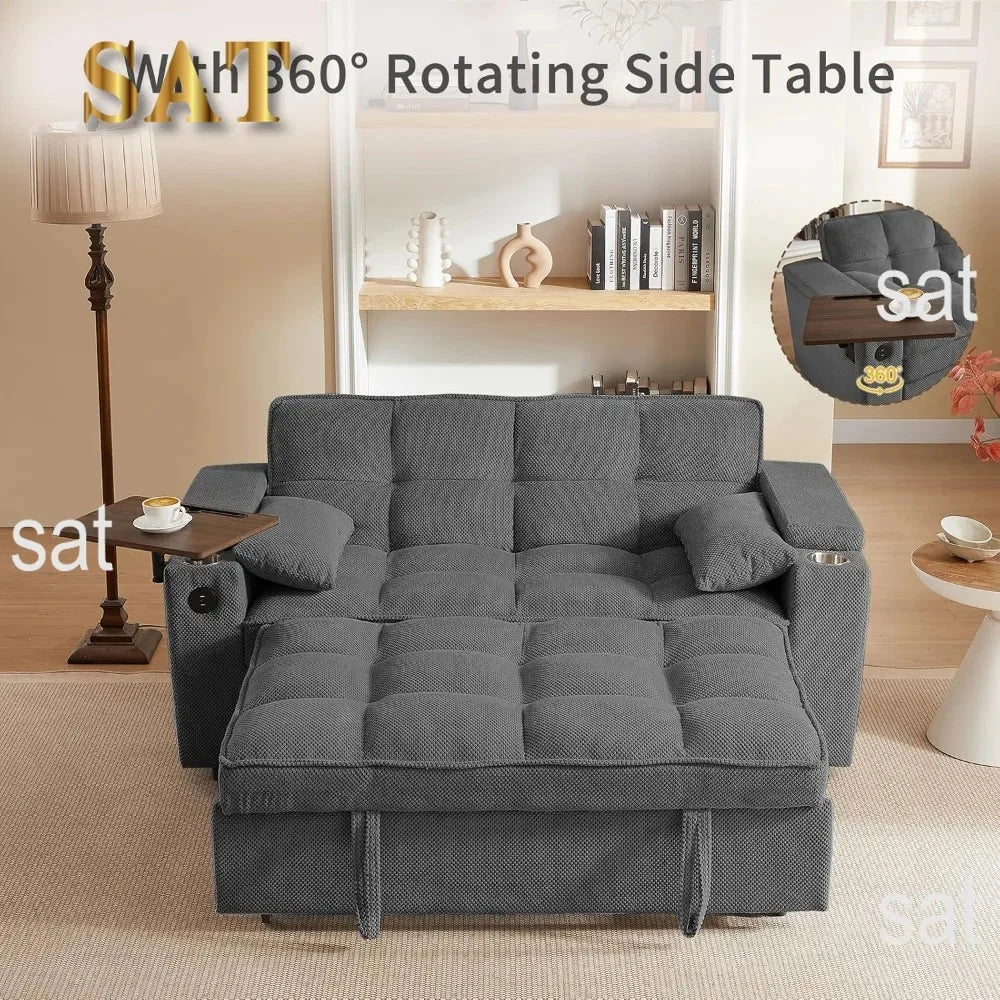 LuxeFlex Convertible Queen Sofa Bed Manwatstore