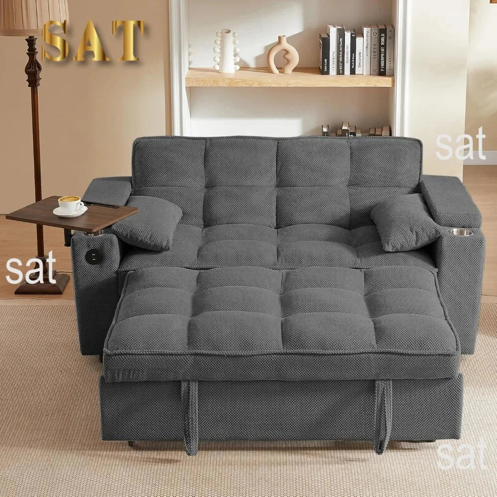 LuxeFlex Convertible Queen Sofa Bed Manwatstore