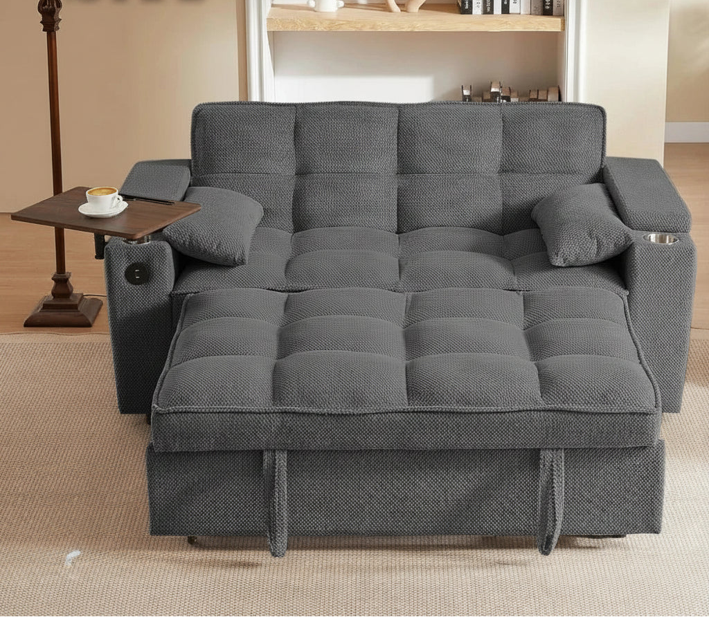 LuxeFlex Convertible Queen Sofa Bed Manwatstore