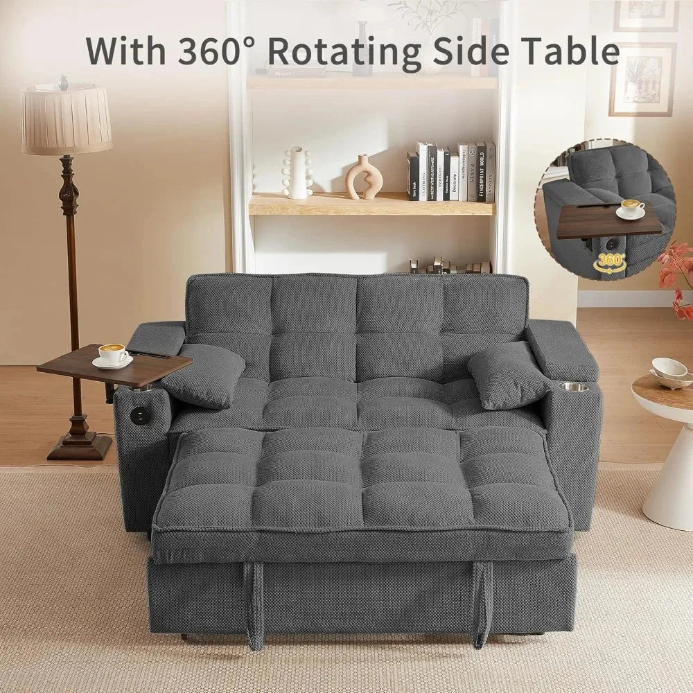 LuxeFlex Convertible Queen Sofa Bed Manwatstore