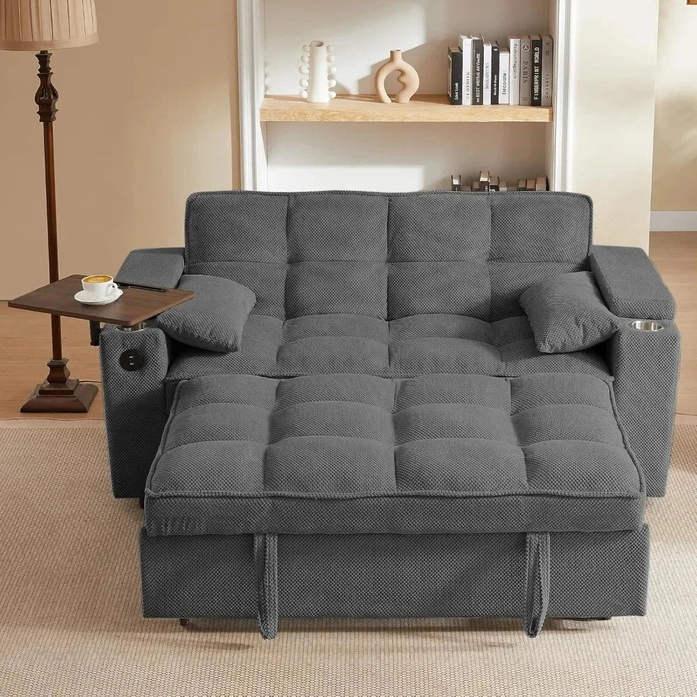 LuxeFlex Convertible Queen Sofa Bed Manwatstore