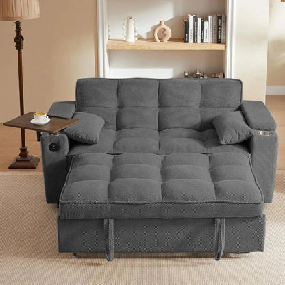 LuxeFlex Convertible Queen Sofa Bed Manwatstore