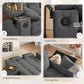 LuxeFlex Convertible Queen Sofa Bed Manwatstore