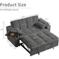 LuxeFlex Convertible Queen Sofa Bed Manwatstore