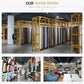 Luxury 3 Feet Foam Filled Huge Lazy Sofa Office Living Room Study Cozy Ball Bean Bag Sofa Velvet Lazy Floor Sofa Manwatstore
