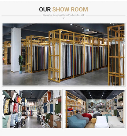 Luxury 3 Feet Foam Filled Huge Lazy Sofa Office Living Room Study Cozy Ball Bean Bag Sofa Velvet Lazy Floor Sofa Manwatstore