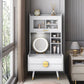 Luxury Bay Window Dressing Table Balcony Makeup Table Simple Small Apartment Bedroom Dressing Table Storage Bedroom Furniture Manwatstore