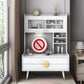 Luxury Bay Window Dressing Table Balcony Makeup Table Simple Small Apartment Bedroom Dressing Table Storage Bedroom Furniture Manwatstore