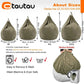 Luxury Corduroy Bean Bag Sofa Manwatstore