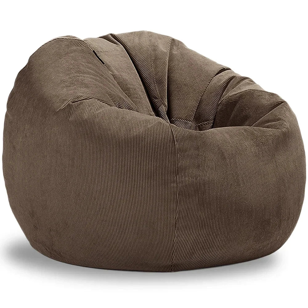 Luxury Corduroy Bean Bag Sofa Manwatstore