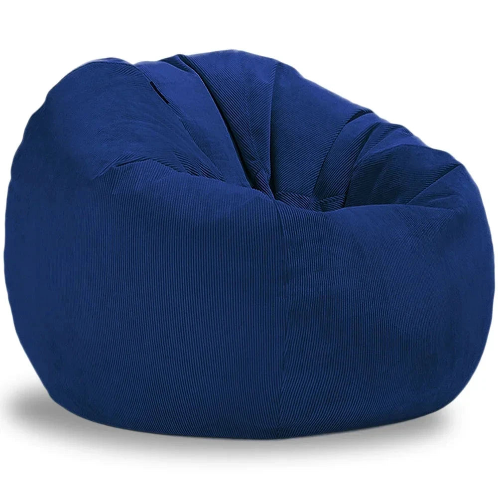 Luxury Corduroy Bean Bag Sofa Manwatstore