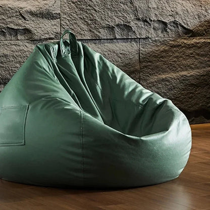 Luxury Italian Bean Bag Sofa - Comfortable Reclining Nordic Furniture for Living Room | Single Bean Bag Chair for Relaxing &amp; Sleeping Home &amp; Living Manwatstore