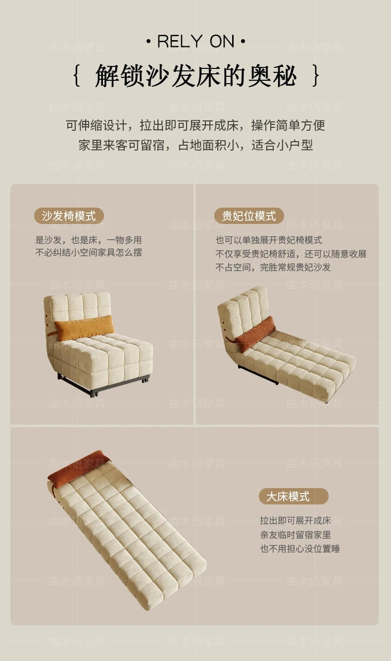 Luxury Italian-Style Foldable Sofa Bed – Made to Order Manwatstore