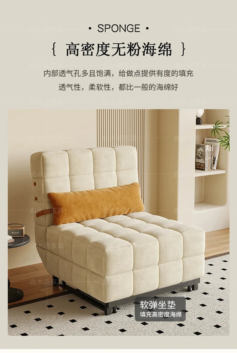 Luxury Italian-Style Foldable Sofa Bed – Made to Order Manwatstore