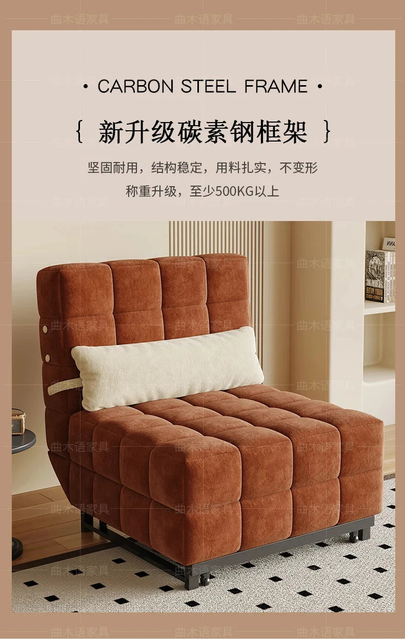 Luxury Italian-Style Foldable Sofa Bed – Made to Order Manwatstore